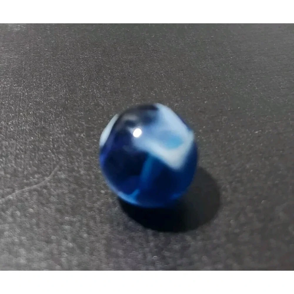 Vintage Unknown Blue Slag Marble 0.85